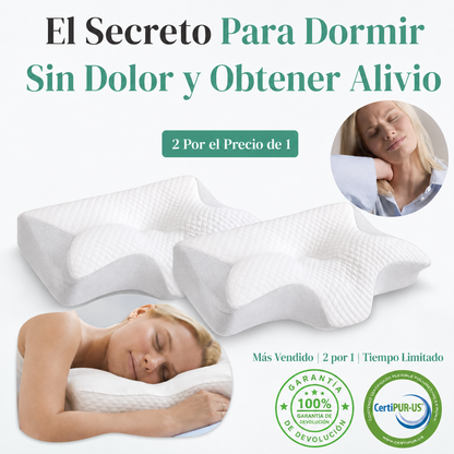 Almohada cervical y para migrañas - Paquete familiar