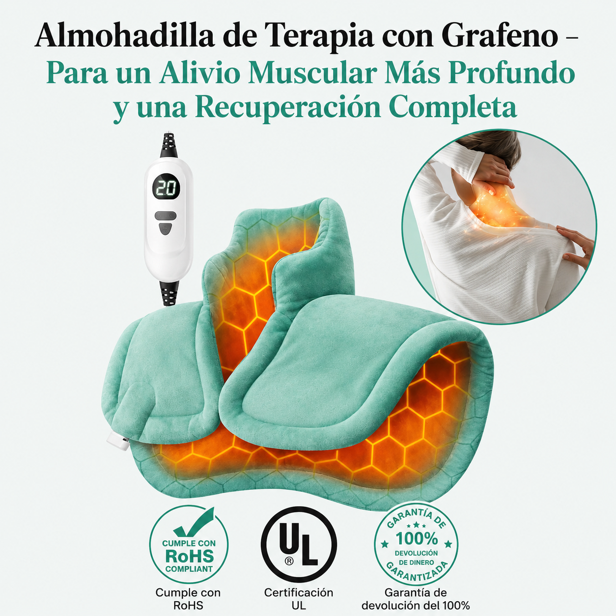 Vitality™ Almohadilla térmica
