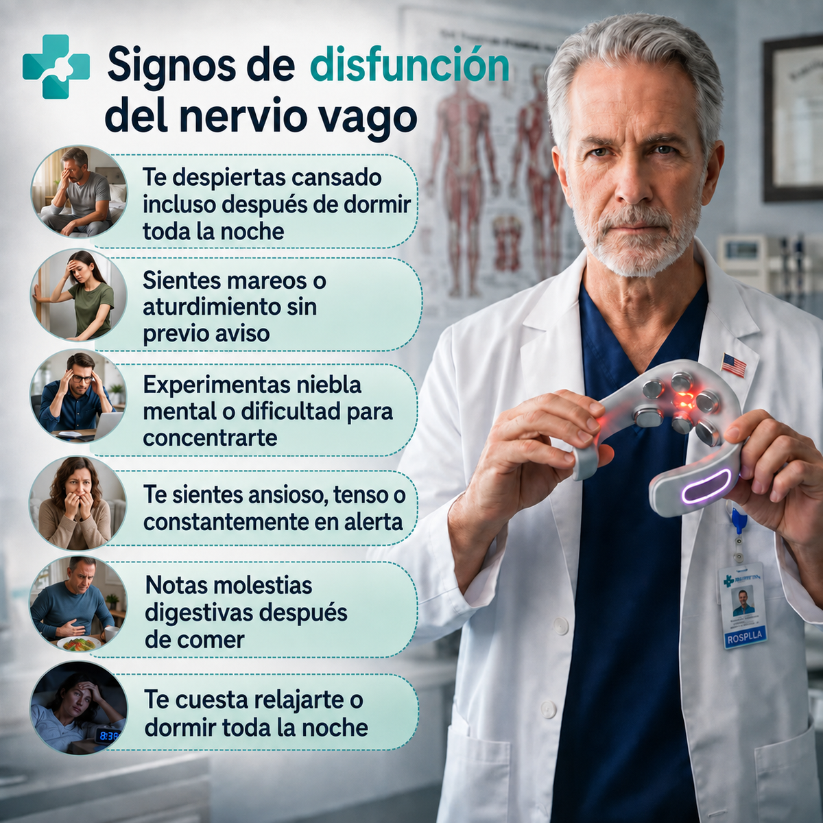 Vitality™ MagicPro 3.0 – Dispositivo para el bienestar del nervio vago